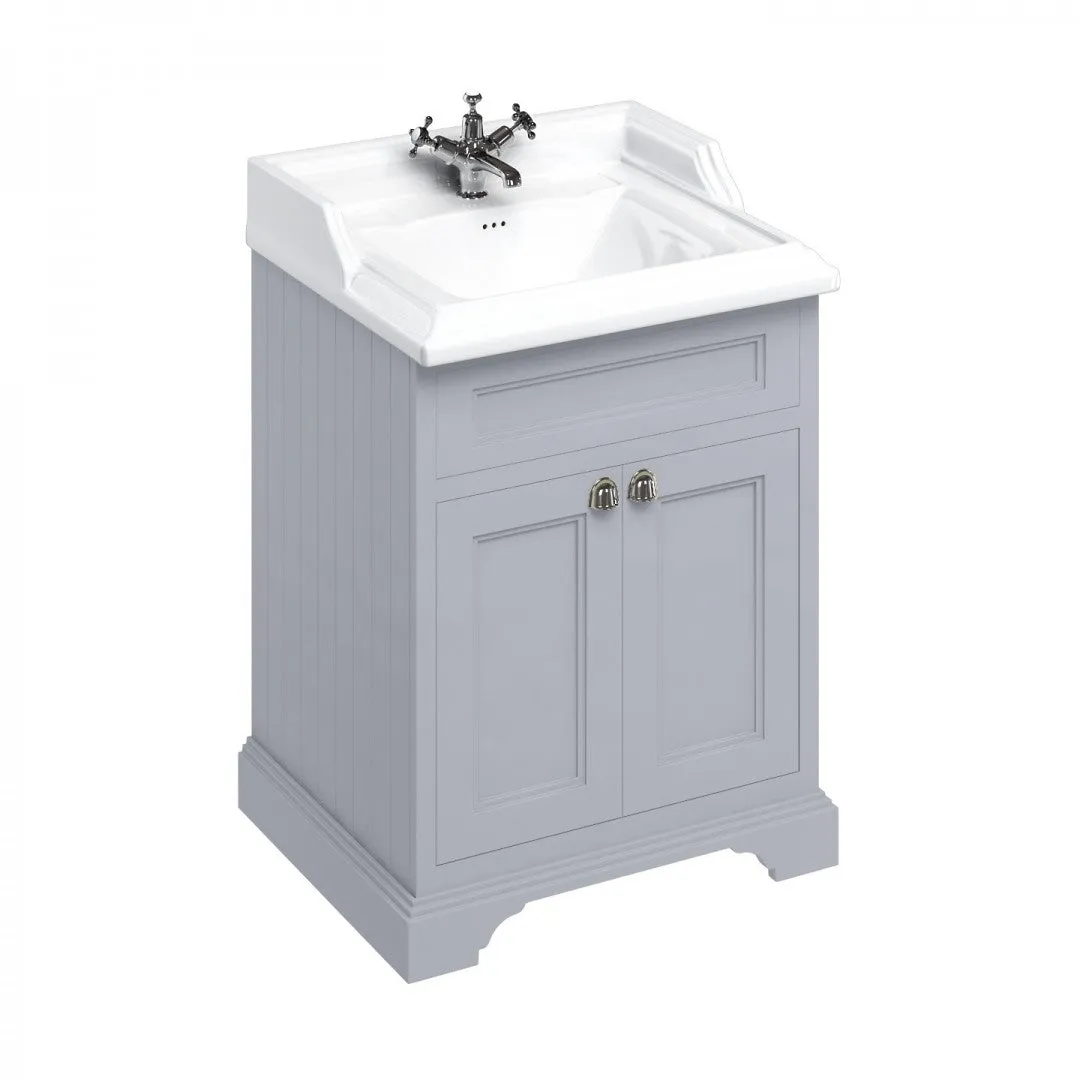 Burlington 650 Freestanding 2-Door Vanity Unit with Basin