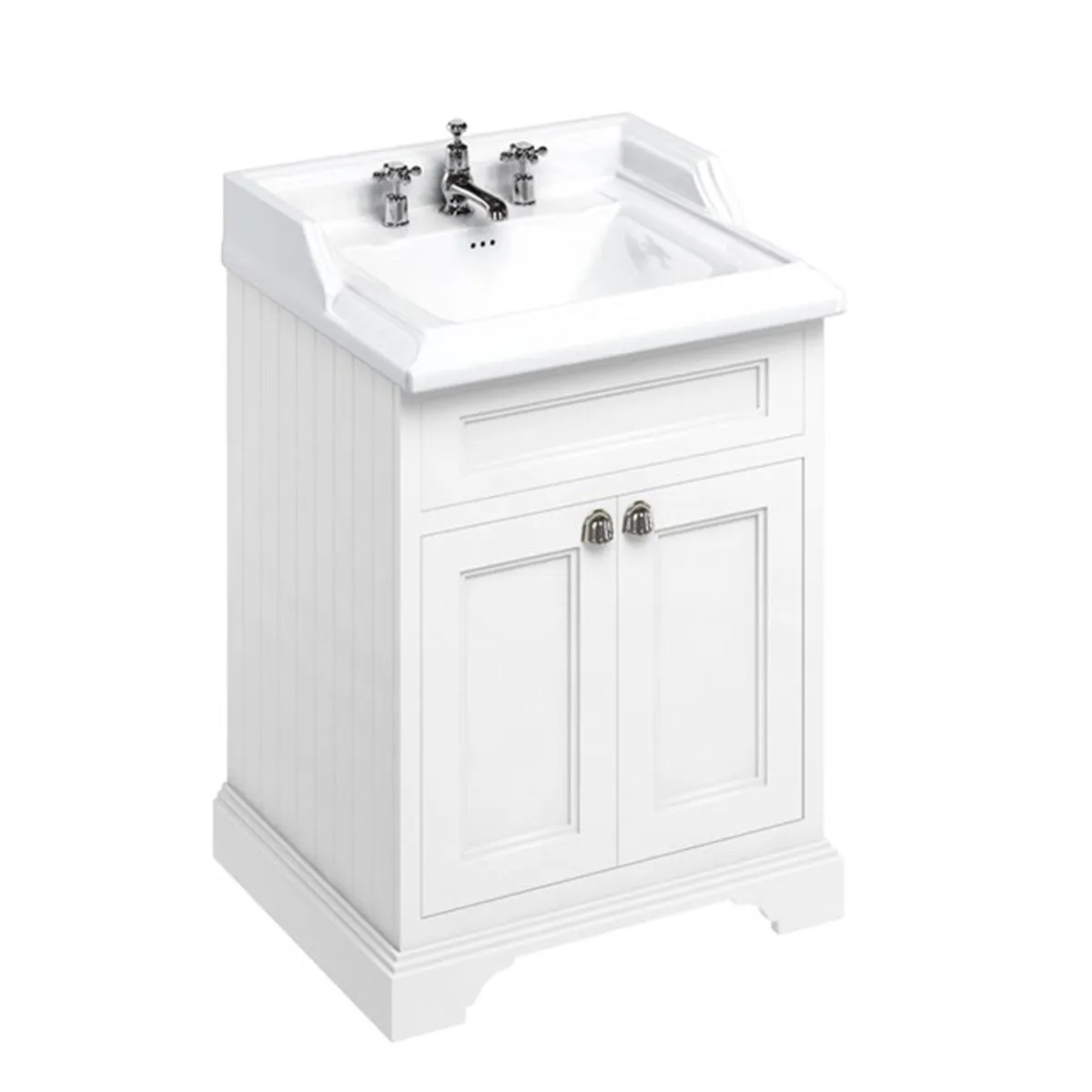 Burlington 650 Freestanding 2-Door Vanity Unit with Basin