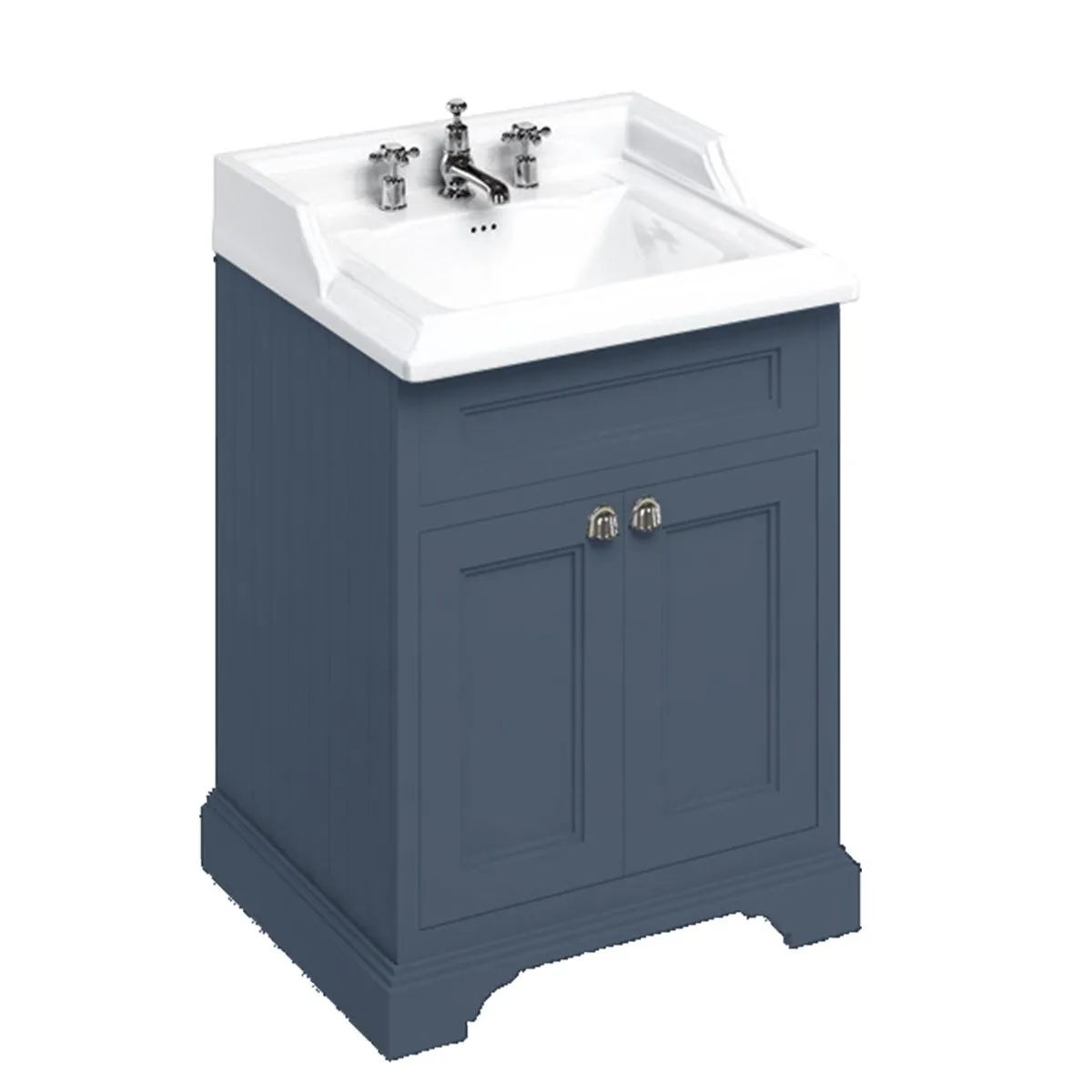 Burlington 650 Freestanding 2-Door Vanity Unit with Basin
