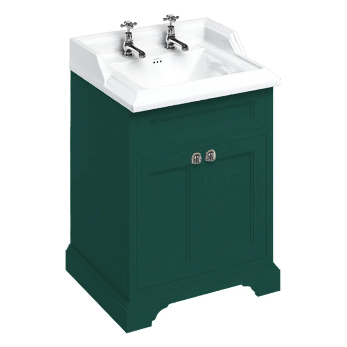 Burlington 650 Freestanding 2-Door Vanity Unit with Basin