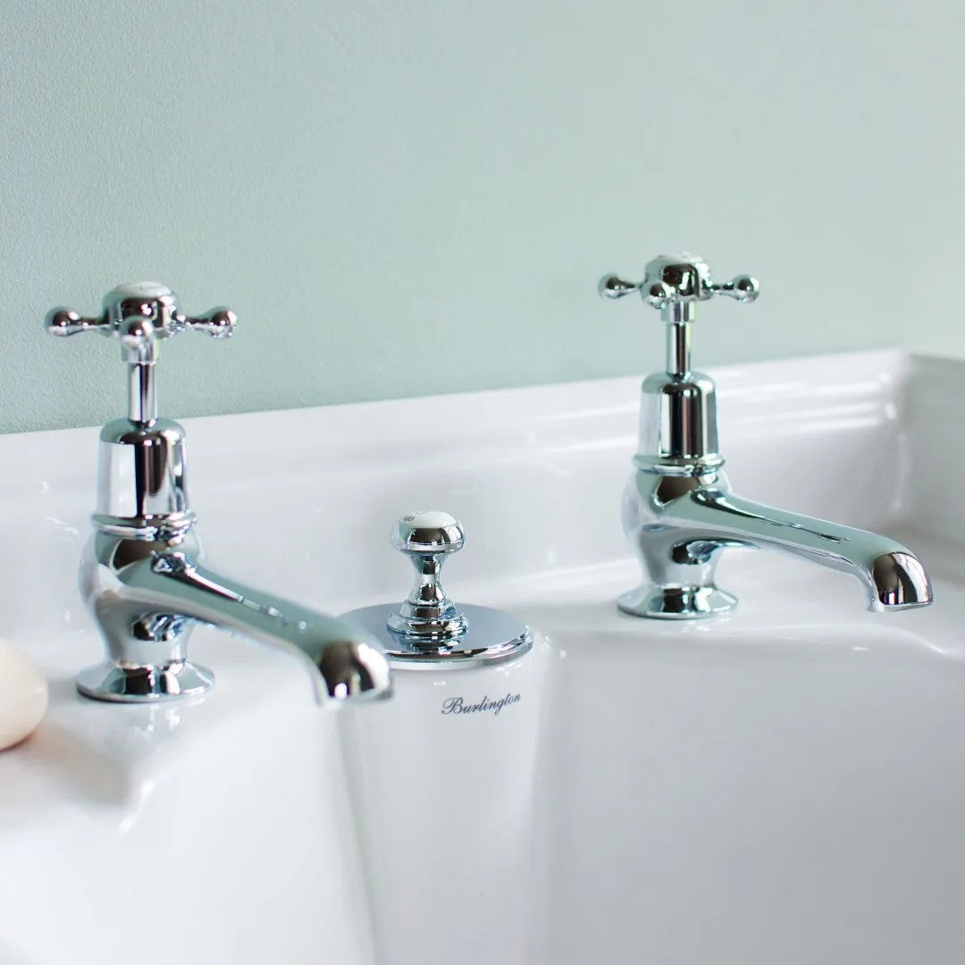 Burlington Claremont 5 Inch Basin Taps