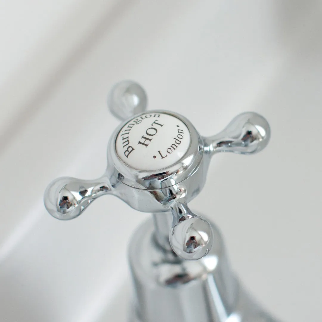 Burlington Claremont 5 Inch Basin Taps