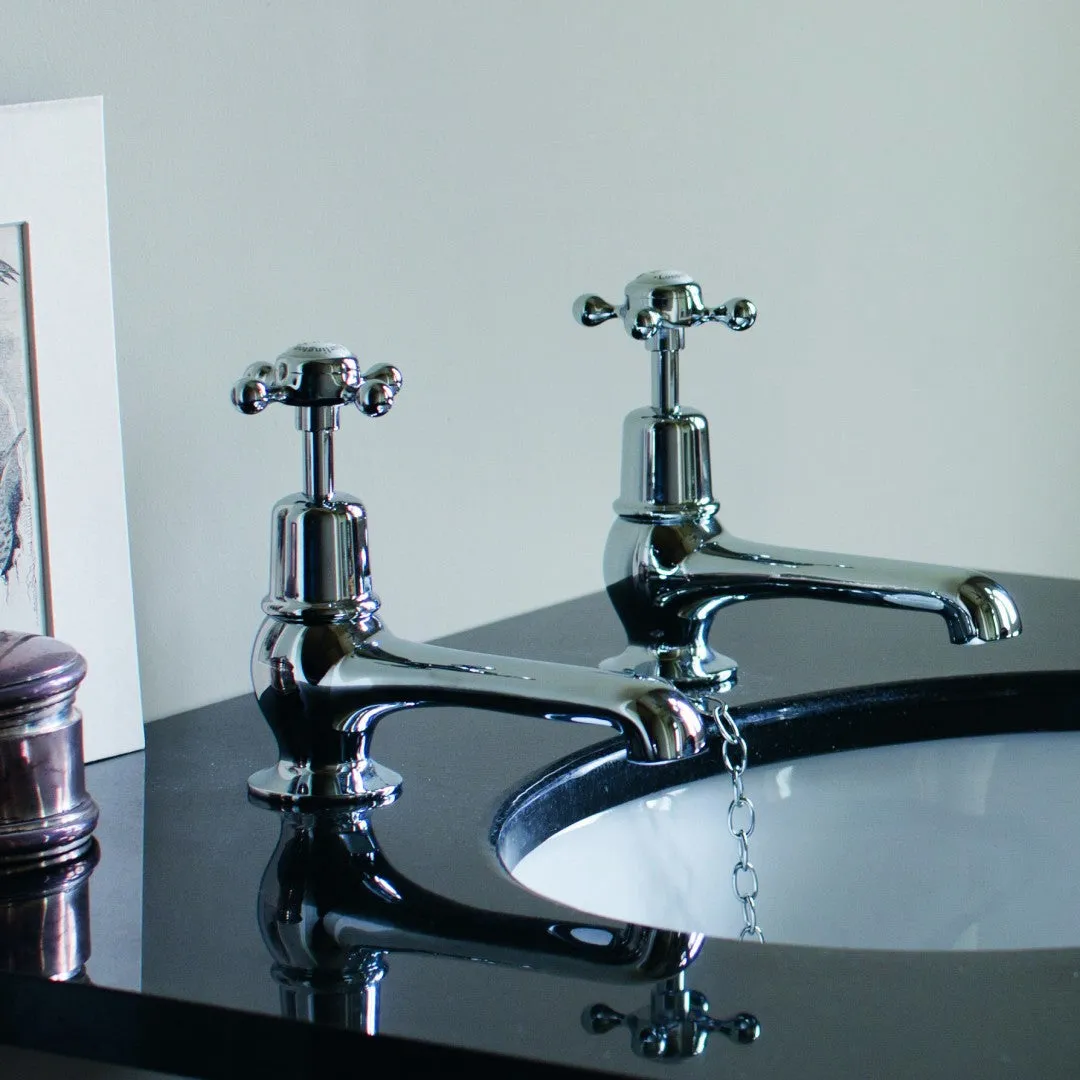 Burlington Claremont 5 Inch Basin Taps