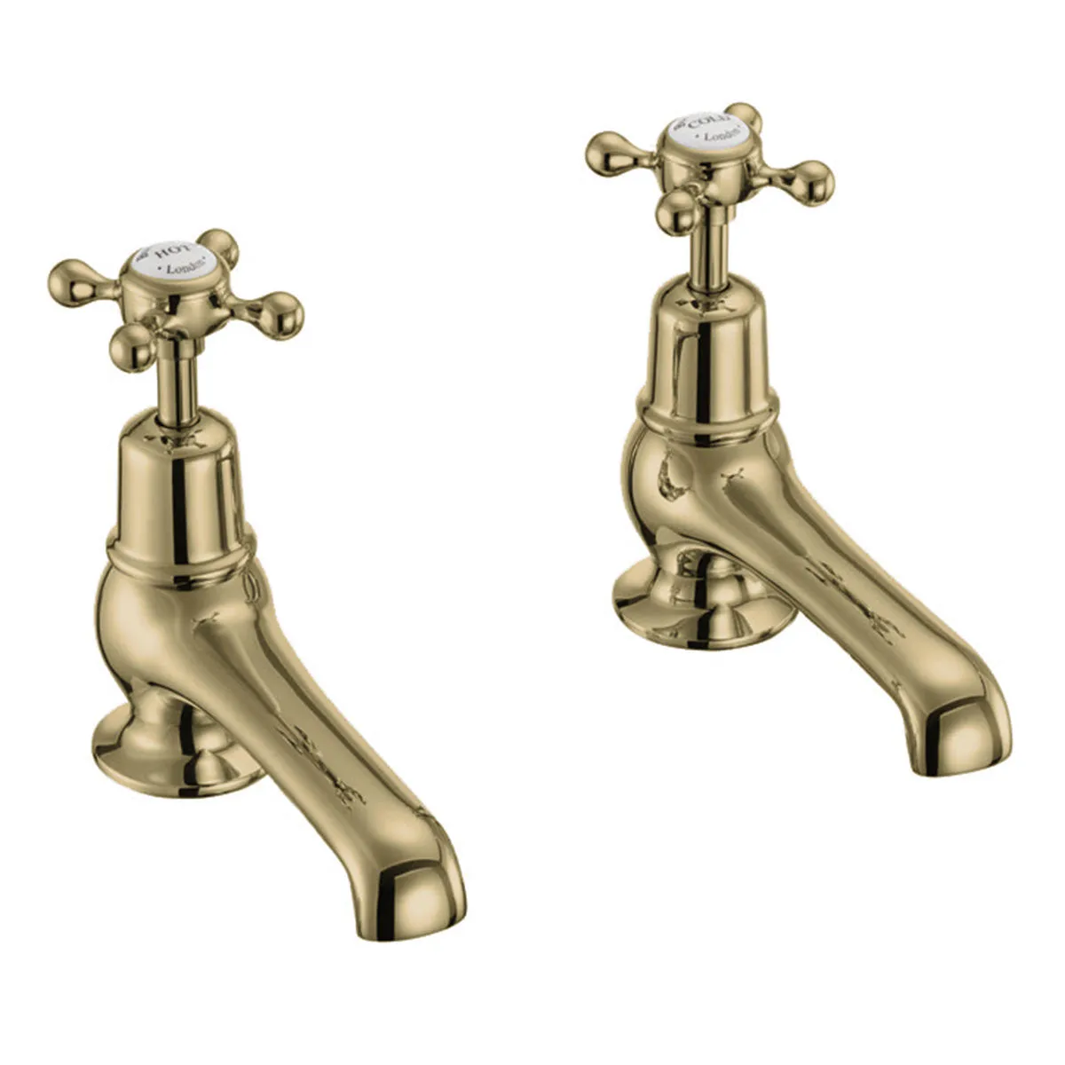 Burlington Claremont 5 Inch Basin Taps