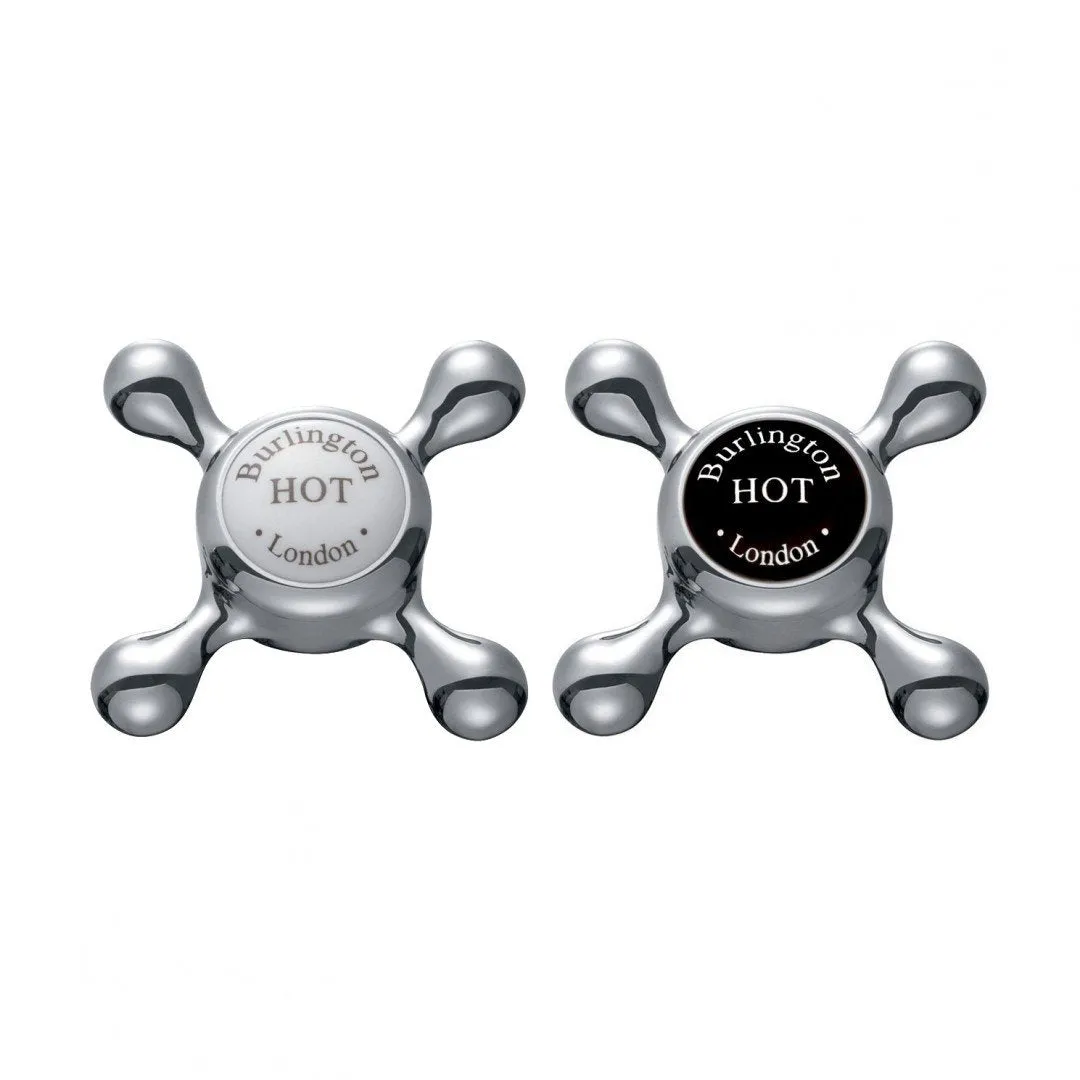 Burlington Claremont Basin Mixer With Click-Clack Waste