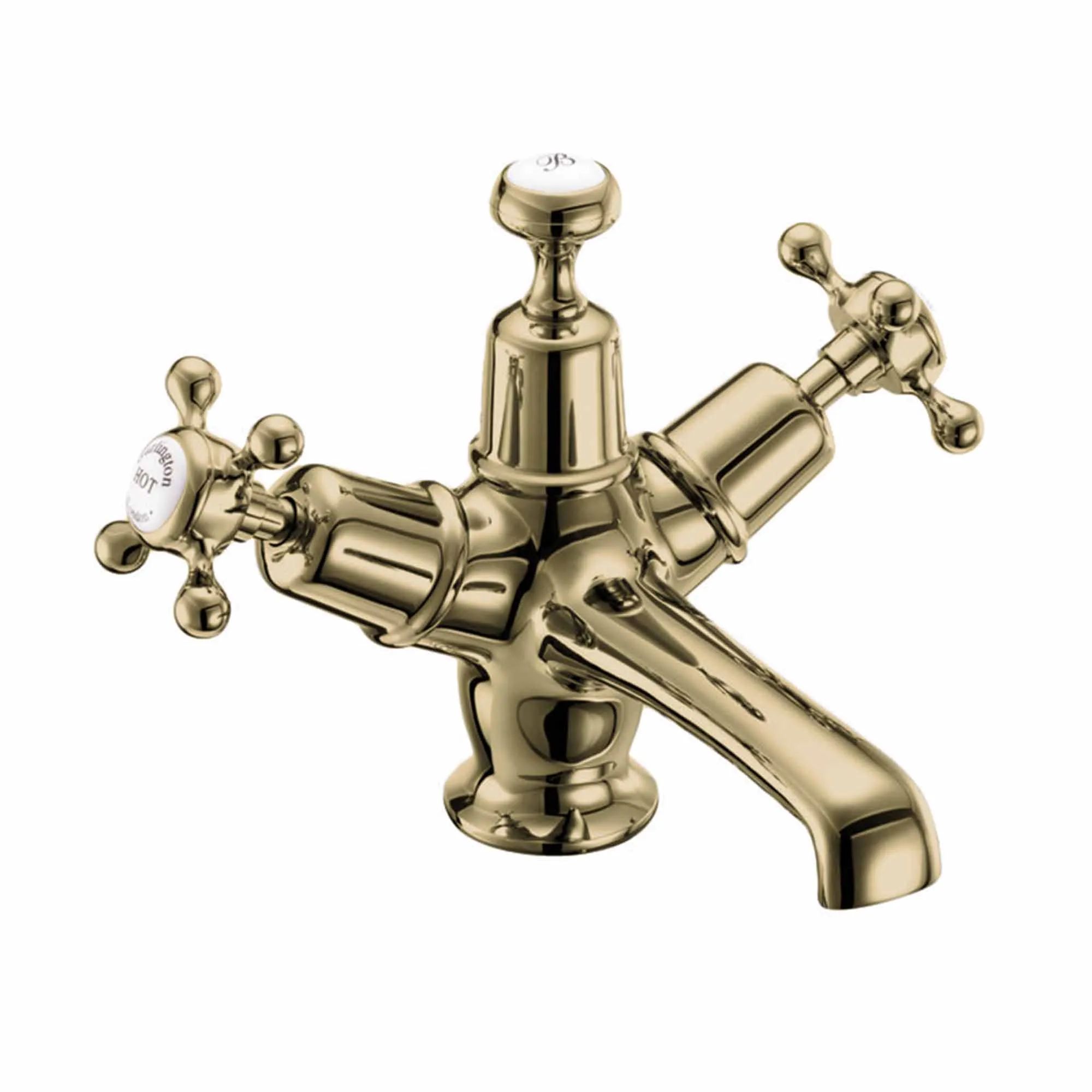 Burlington Claremont Basin Mixer With Click-Clack Waste