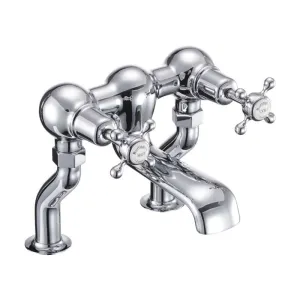 Burlington Claremont Deck Mounted Bath Filler