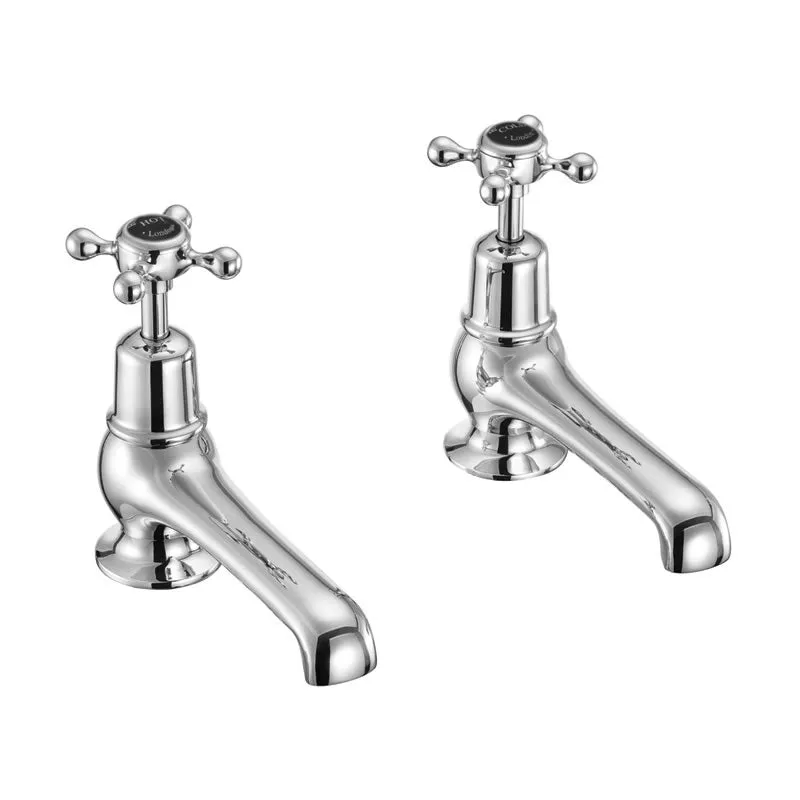 Burlington Claremont Deck Mounted Bath Taps