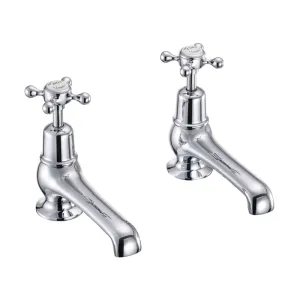 Burlington Claremont Deck Mounted Bath Taps