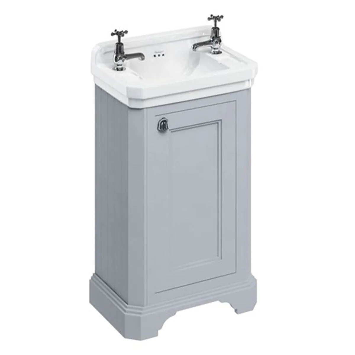 Burlington Edwardian 510 Freestanding Cloakroom Vanity Unit With Basin