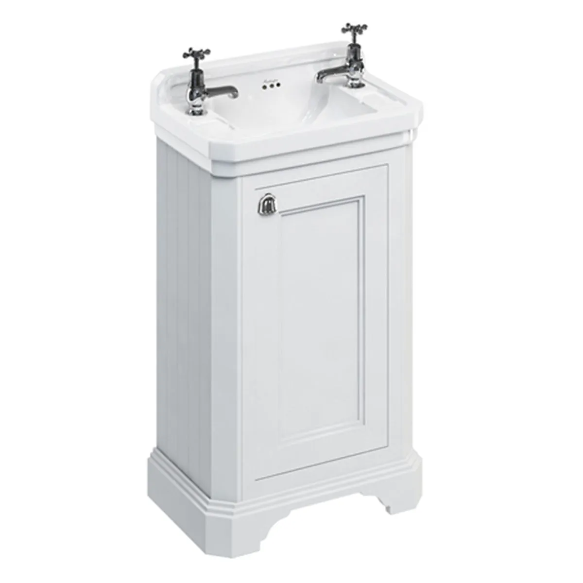 Burlington Edwardian 510 Freestanding Cloakroom Vanity Unit With Basin