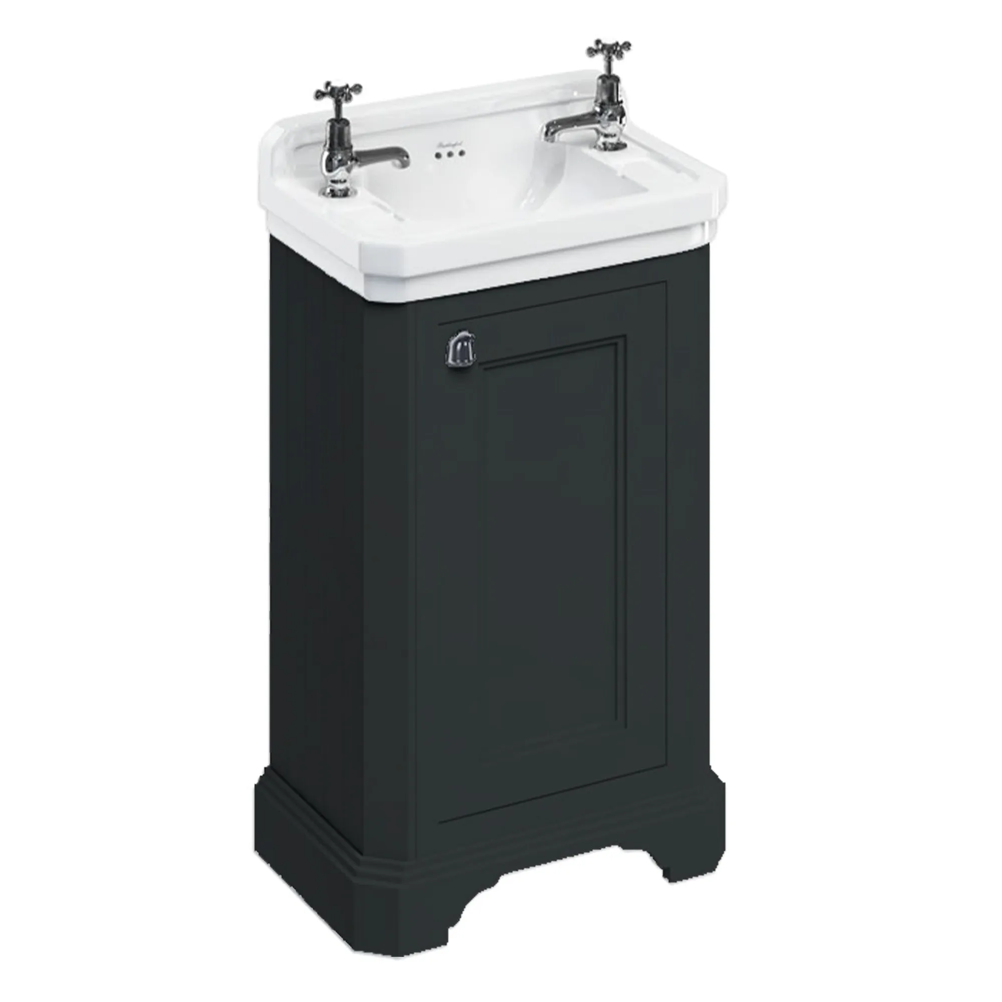 Burlington Edwardian 510 Freestanding Cloakroom Vanity Unit With Basin