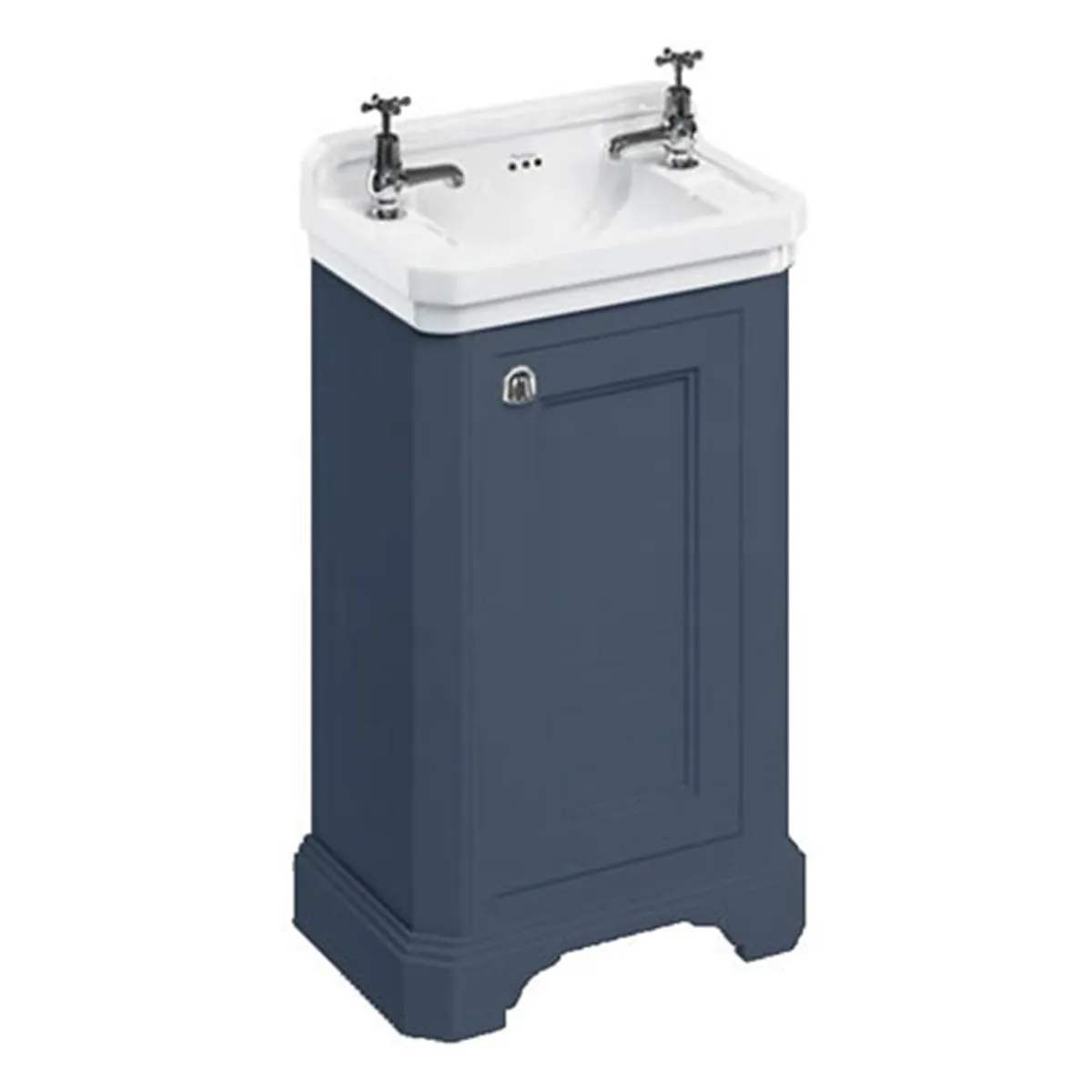 Burlington Edwardian 510 Freestanding Cloakroom Vanity Unit With Basin