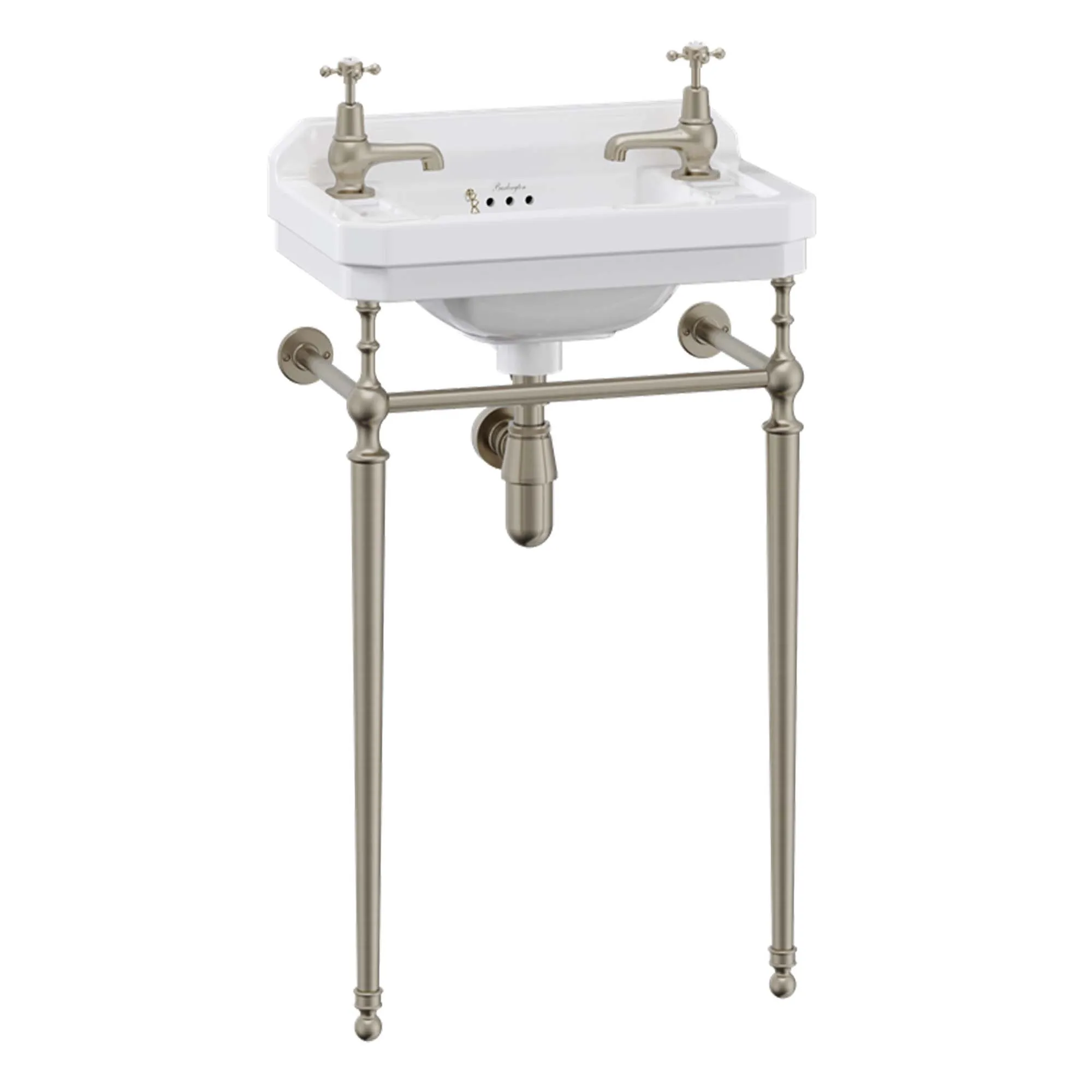 Burlington Edwardian 510 Rectangular Basin With Washstand
