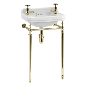 Burlington Edwardian 510 Rectangular Basin With Washstand