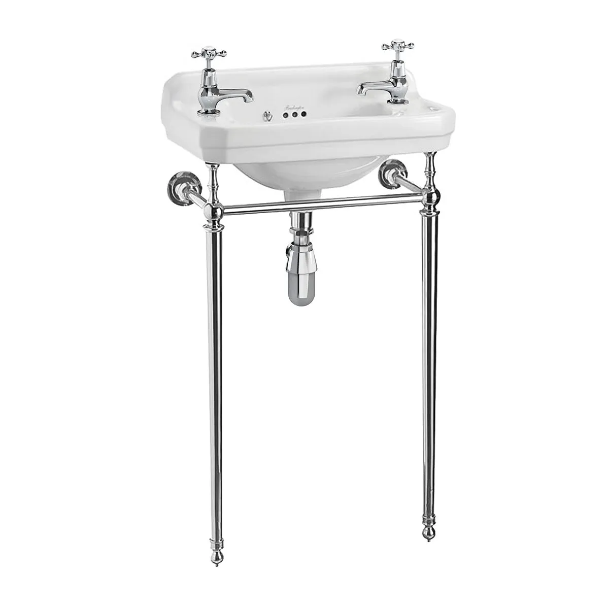 Burlington Edwardian 510 Rectangular Basin With Washstand