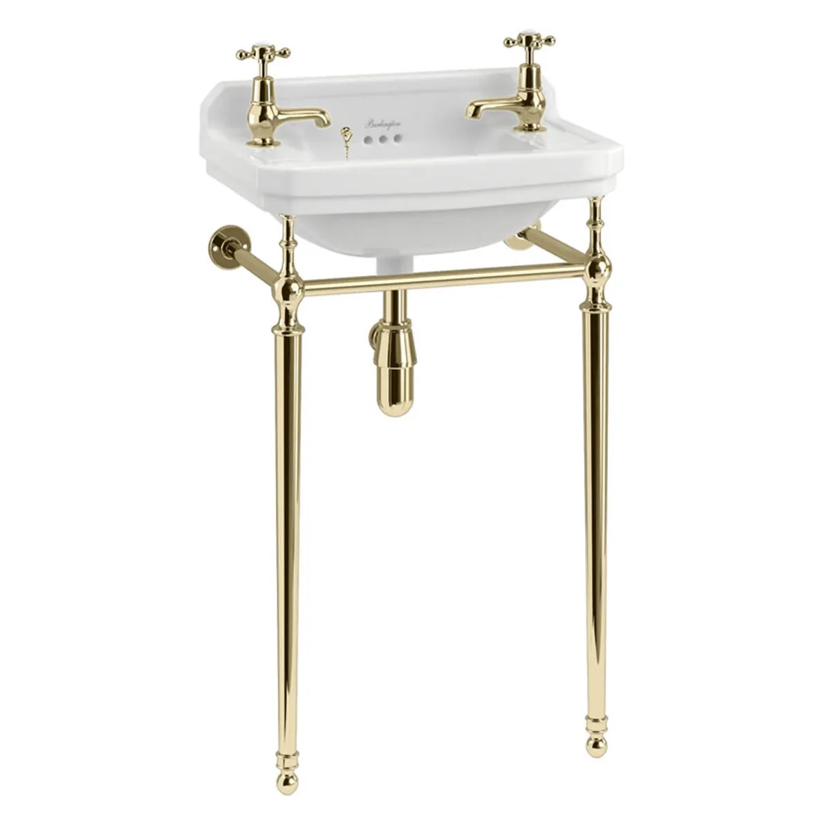 Burlington Edwardian 510 Rectangular Basin With Washstand