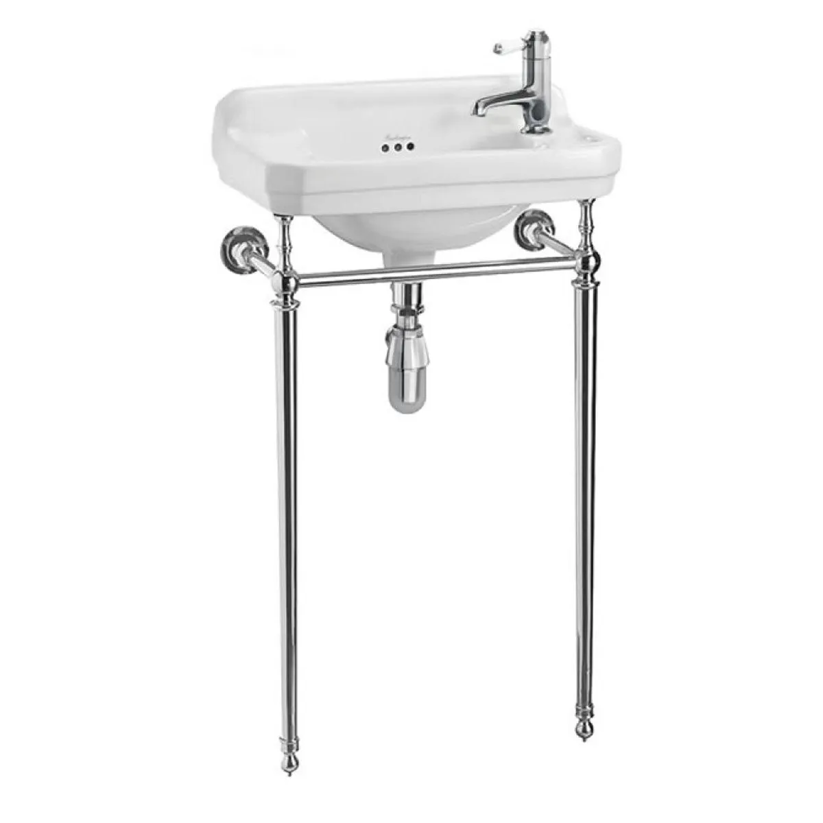 Burlington Edwardian 510 Rectangular Basin With Washstand