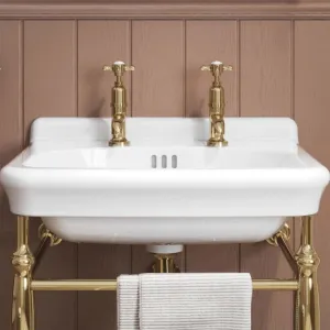 Burlington Guild Basin Pillar Taps