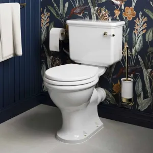 Burlington Guild Rimless Standard Close Coupled Toilet Traditional