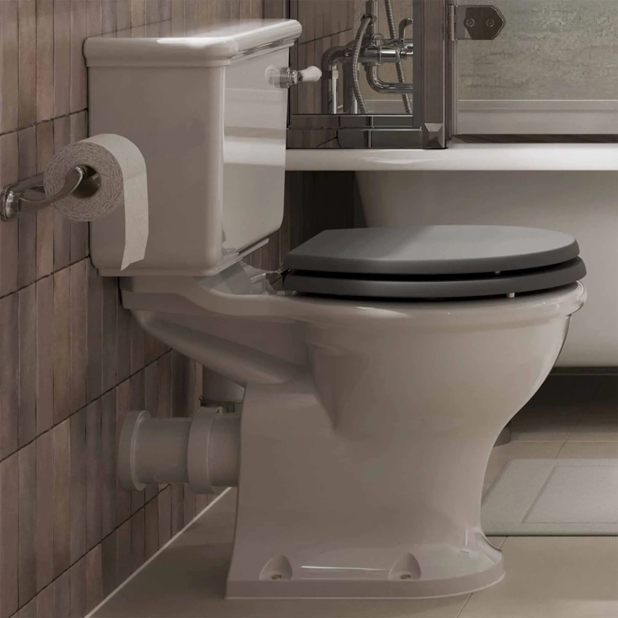 Burlington Guild Rimless Standard Close Coupled Toilet Traditional