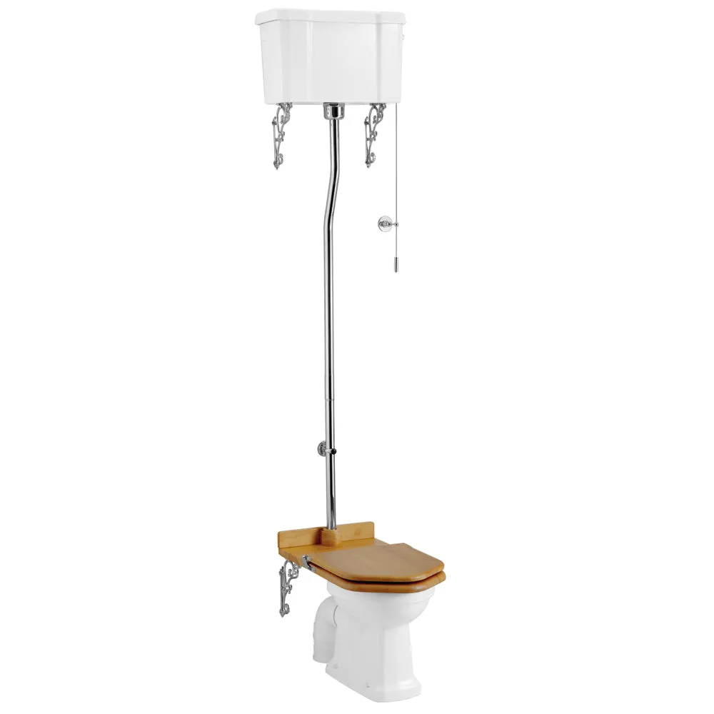 Burlington High-Level Toilet With Standard WC Pan Traditional
