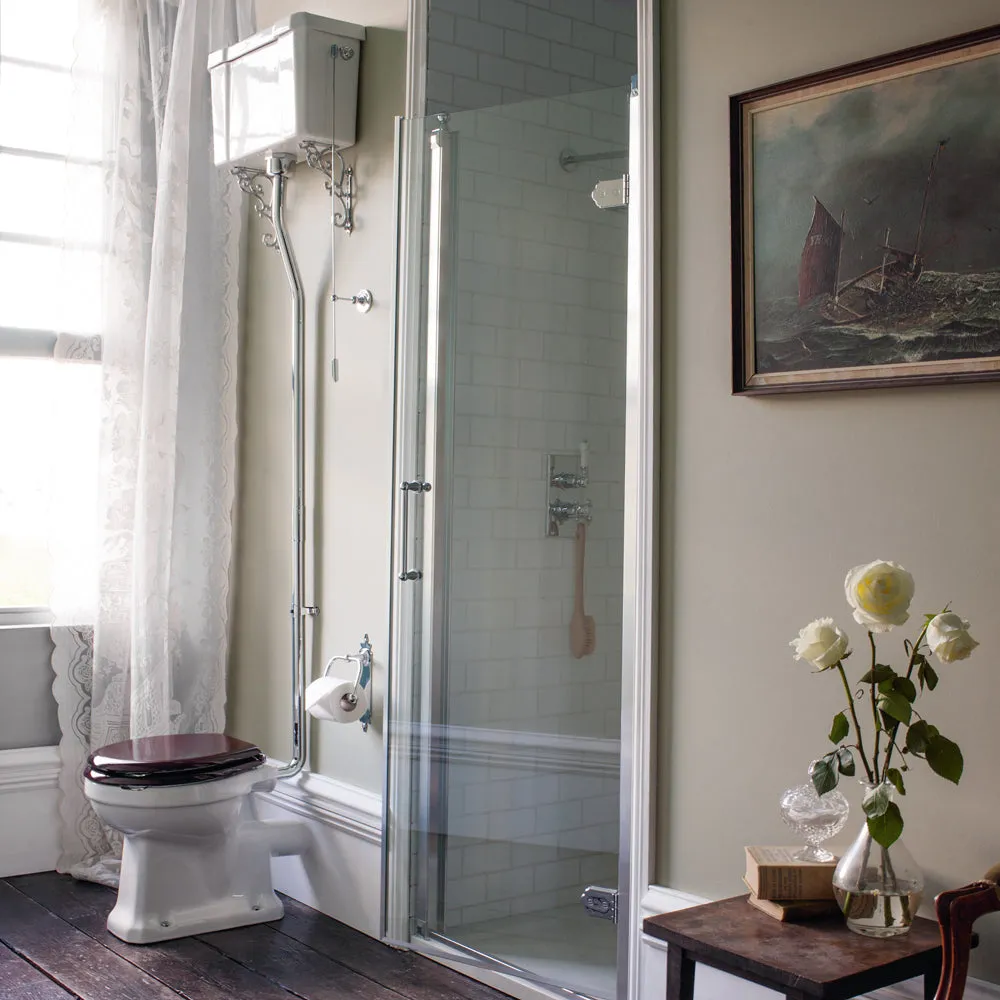 Burlington High-Level Toilet With Standard WC Pan Traditional