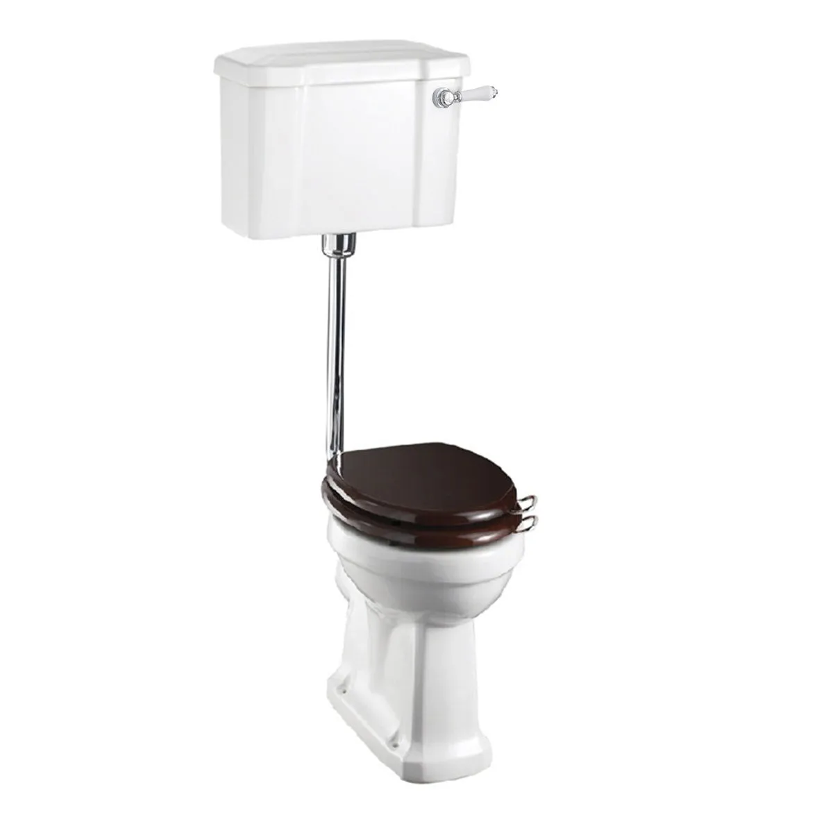 Burlington Low-Level Toilet With Standard WC Pan Traditional