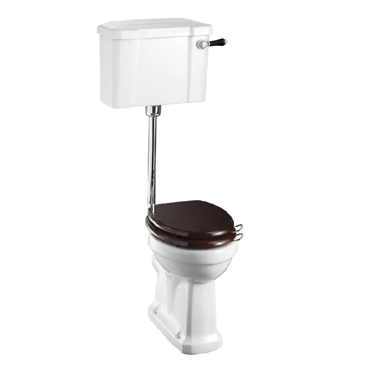 Burlington Low-Level Toilet With Standard WC Pan Traditional