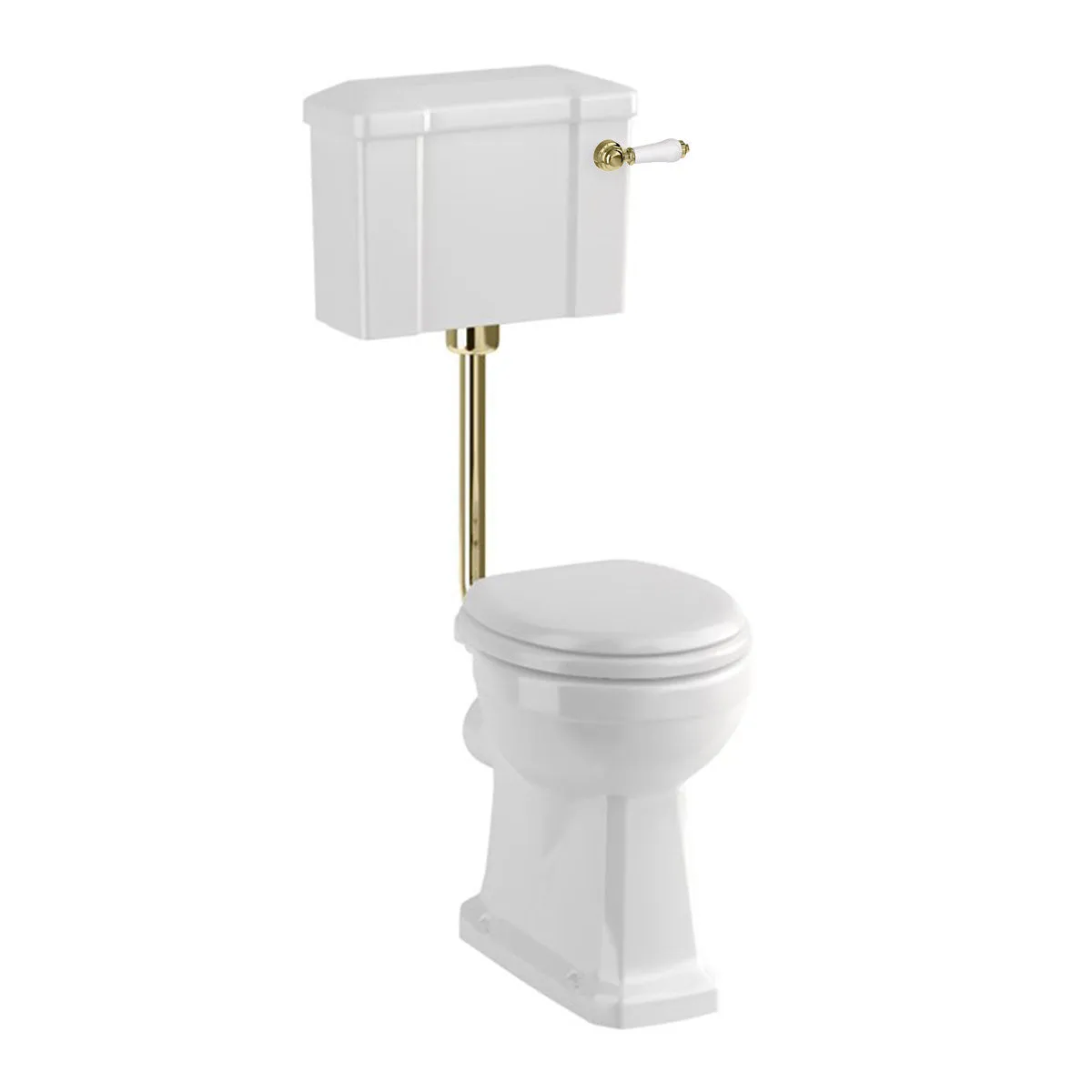 Burlington Low-Level Toilet With Standard WC Pan Traditional