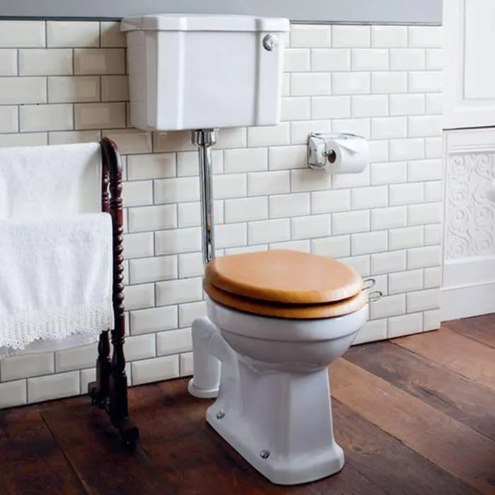 Burlington Low-Level Toilet With Standard WC Pan Traditional