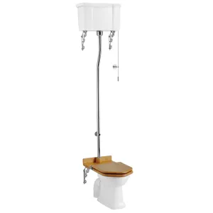 Burlington Regal High-Level Toilet With Comfort Height Pan Traditional