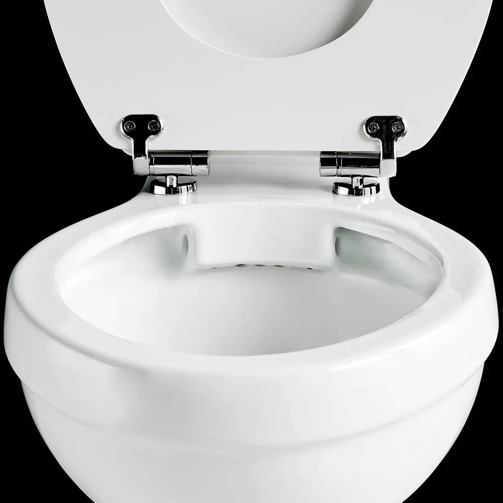 Burlington Rimless Close Coupled Toilet Traditional