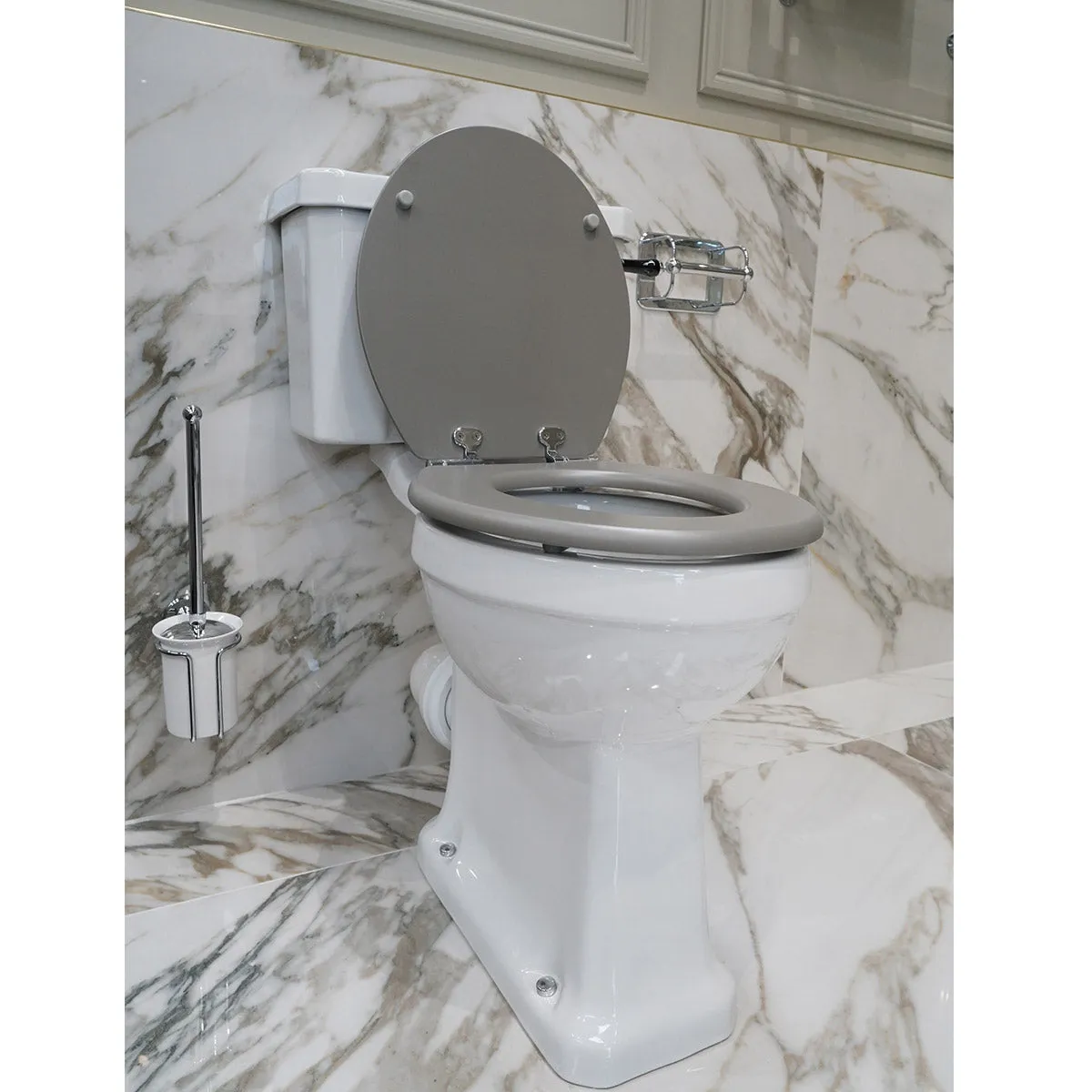 Burlington Rimless Close Coupled Toilet Traditional