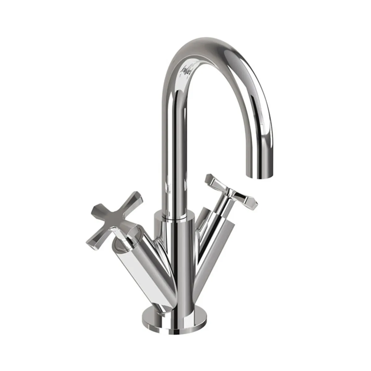 Burlington Riviera Crosshead Highneck Basin Mixer