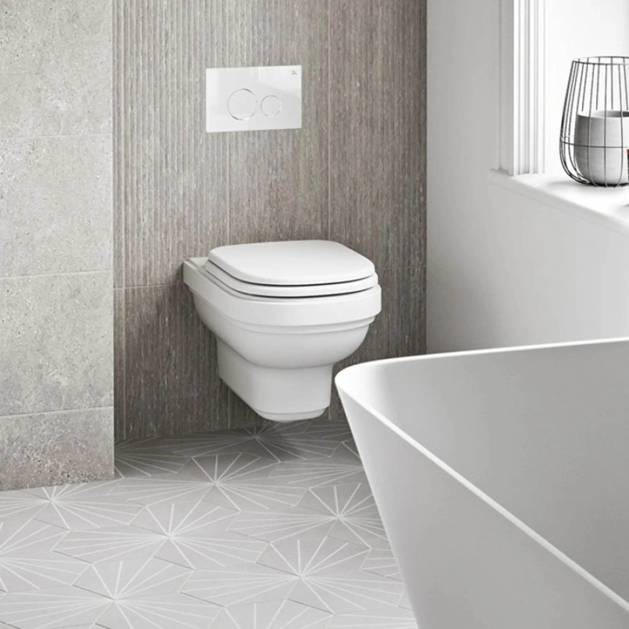 Burlington Riviera Wall-Hung WC Pan