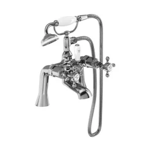 Burlington Stafford Bath Shower Mixer Deck Mounted