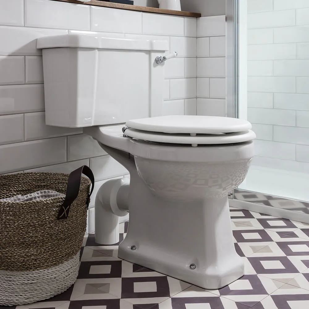 Burlington Standard Close Coupled Toilet Traditional