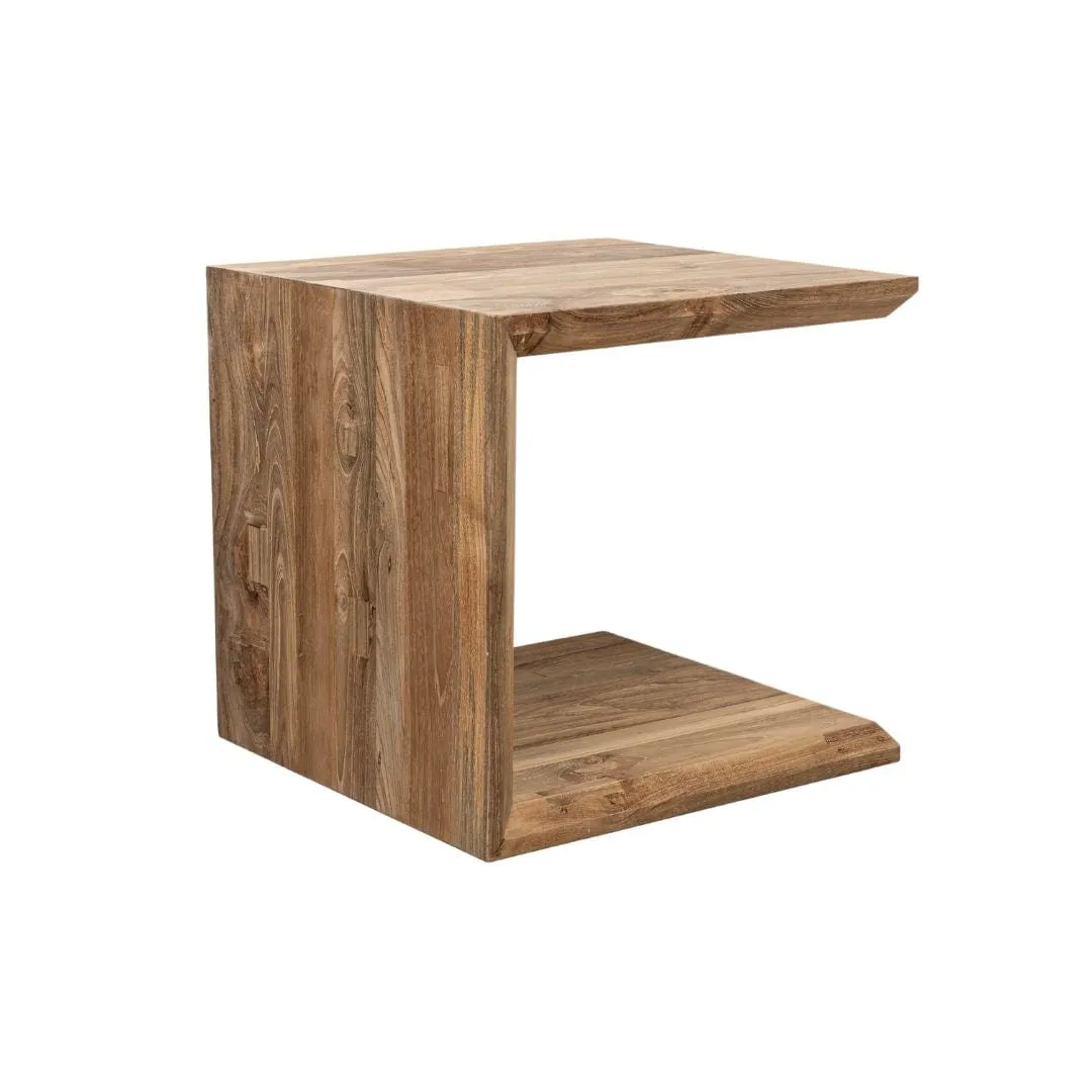 Buru Teak Side Table | 50x46x57cm Zoco Home