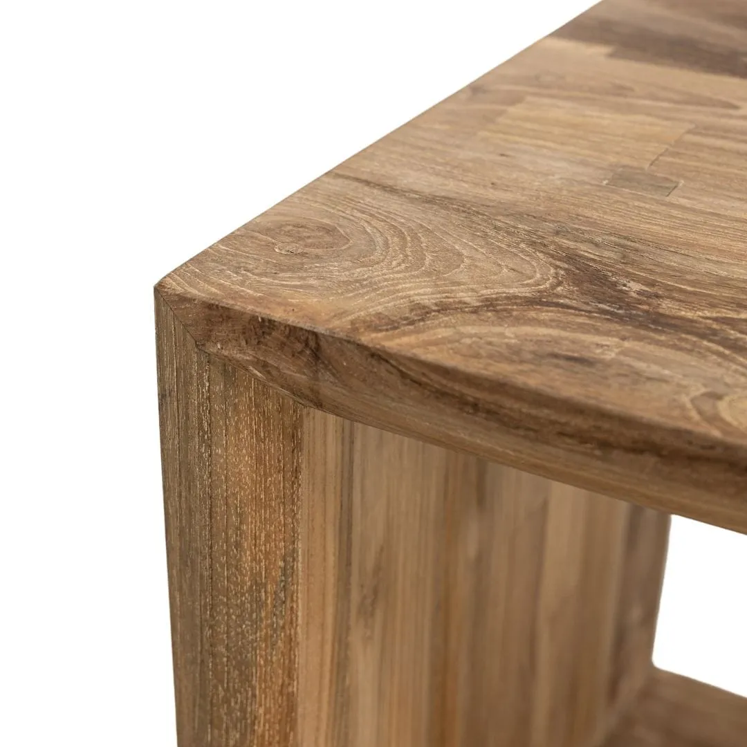 Buru Teak Side Table | 50x46x57cm Zoco Home