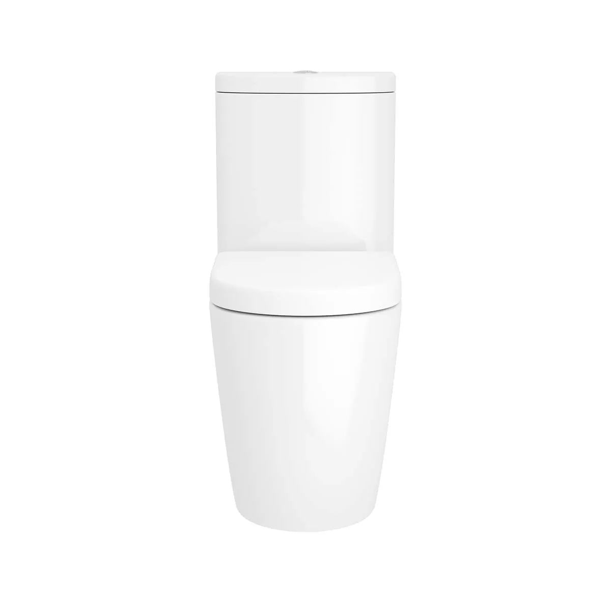 Byron Rimless Semi Comfort Height Close Coupled Toilet With Soft Close Seat