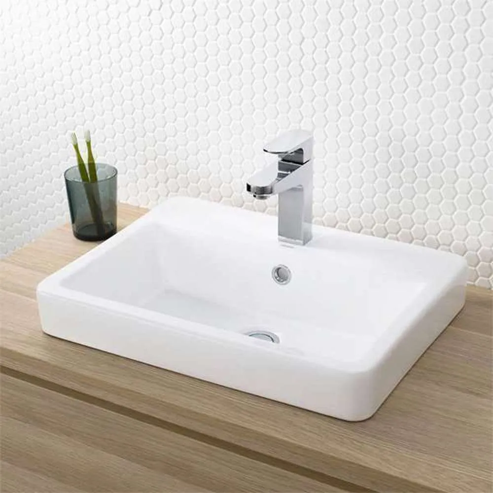 Caroma Basa Inset Basin 1TH White