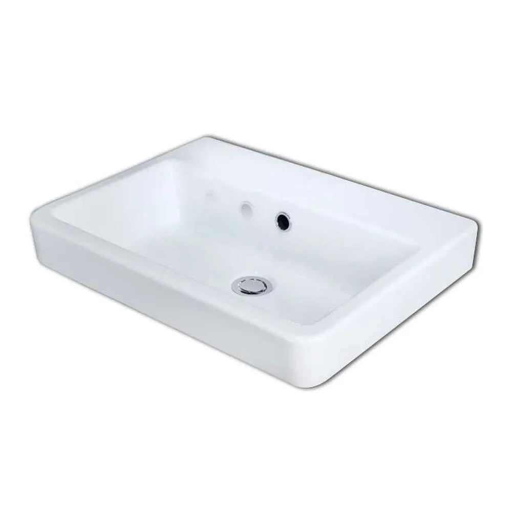 Caroma Basa Inset Basin 1TH White