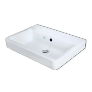 Caroma Basa Inset Basin 1TH White