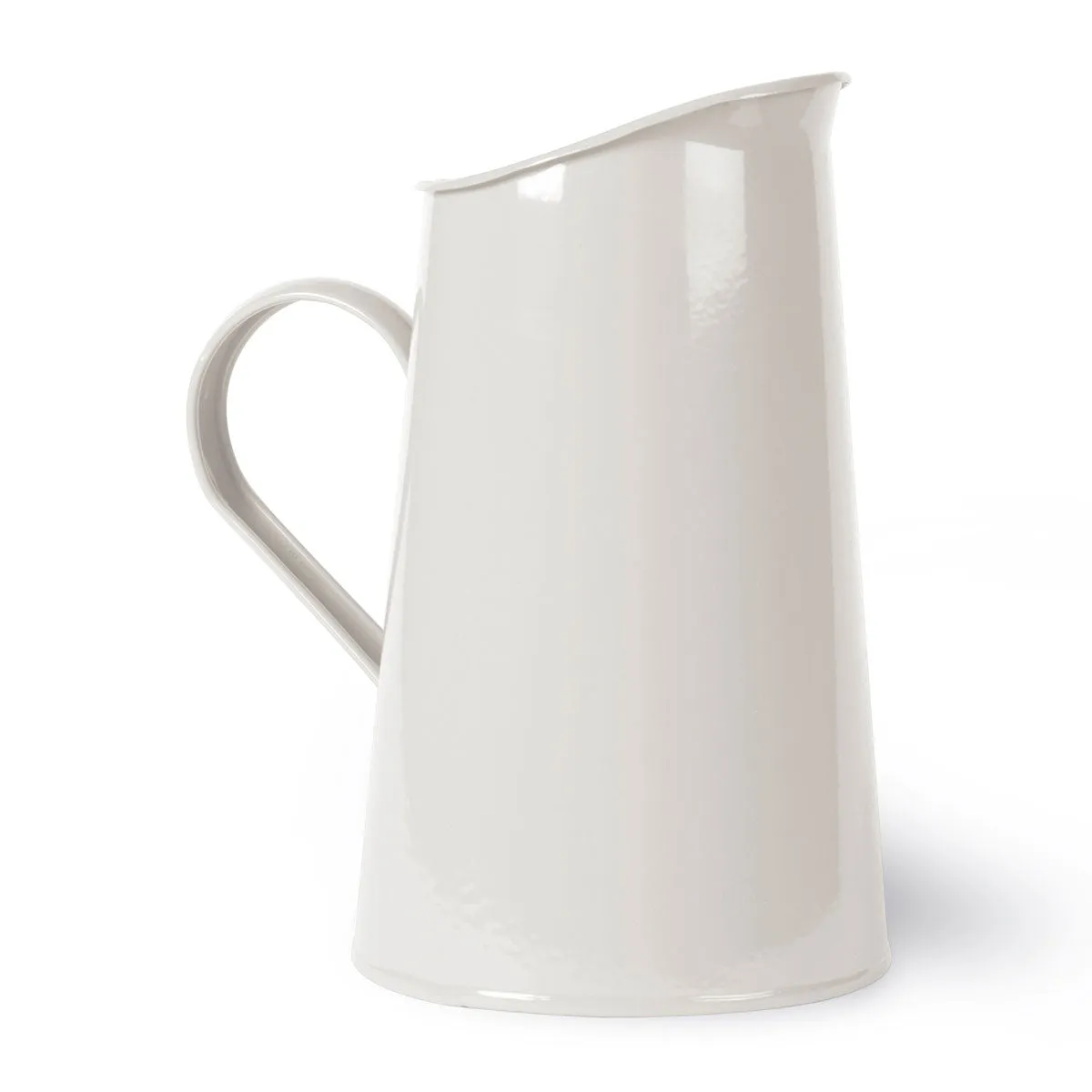 Chalk White Retro Jug Funky Chunky