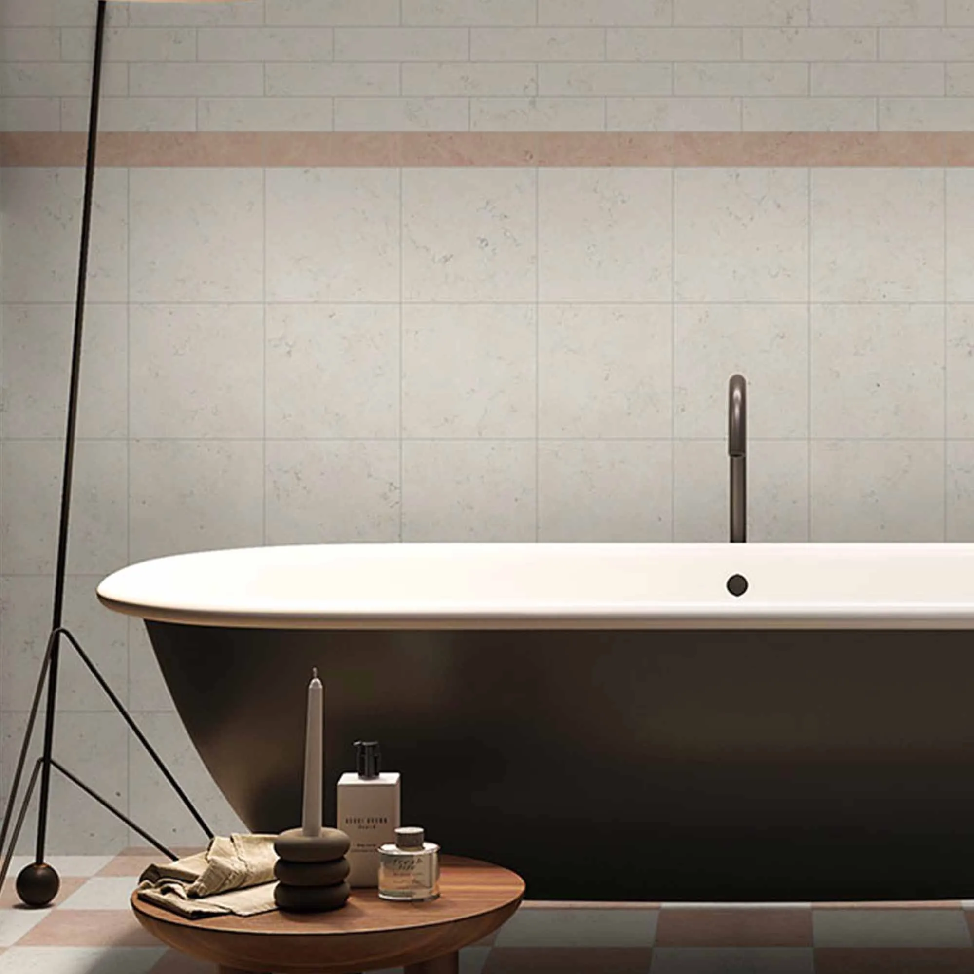 Chester Bianco di Asiago Marble Effect Porcelain Tile 30x30cm Matt