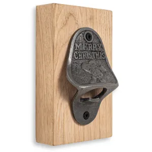 Christmas Wall Mounted Bottle Opener Funky Chunky