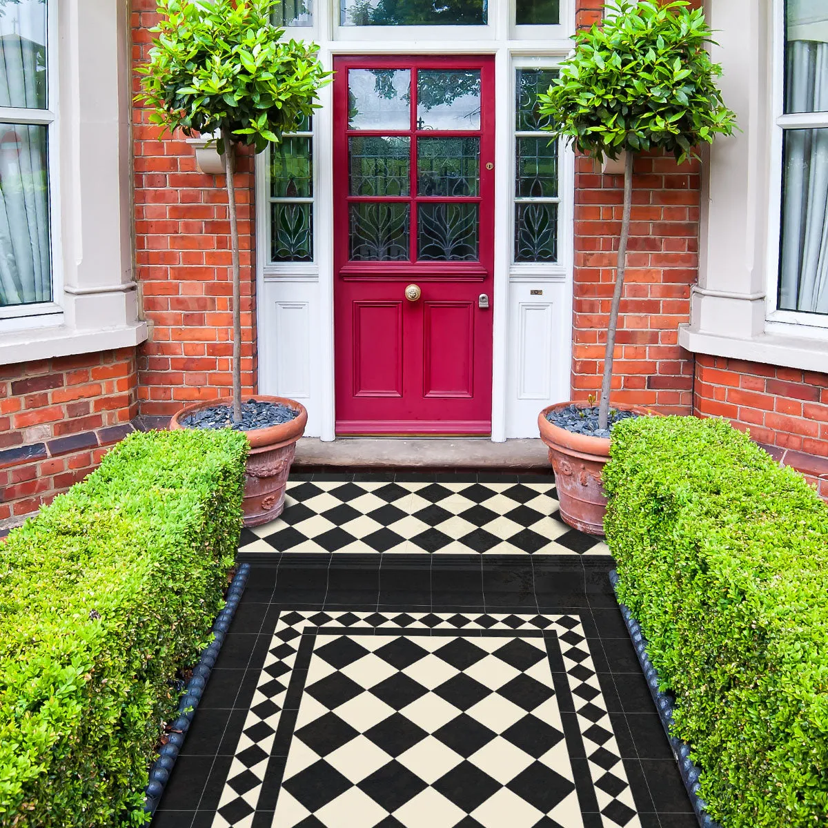Classic Victorian White Porcelain Tile 10x10cm Matt