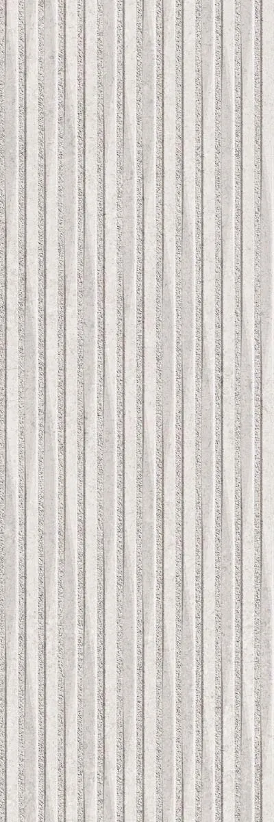 Cluny Silver Decor Wall Tile 33x100cm Matt