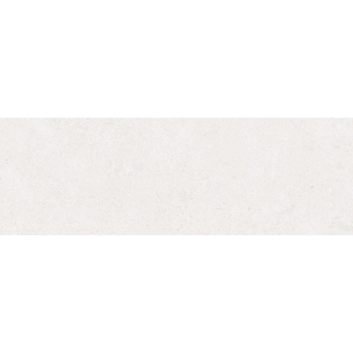Cluny White Wall Tile 33x100cm Matt